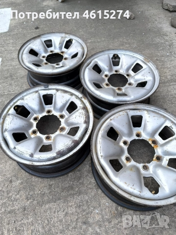 Джанти "15" за Toyota land cruser,Hilux, снимка 2 - Гуми и джанти - 52625869