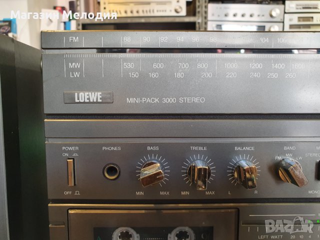 Радиокасетофон LOEWE Mini-Pack 3000 Stereo В отлично техническо и визуално състояние., снимка 15 - Радиокасетофони, транзистори - 41042811