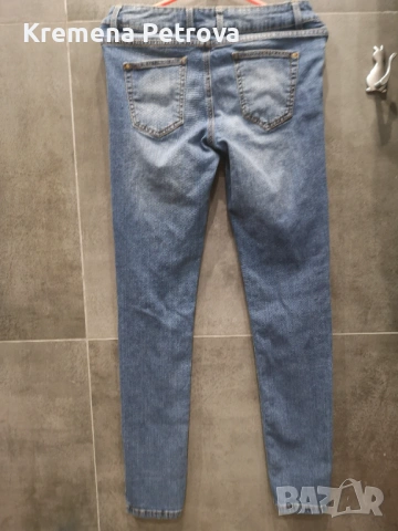 Доставка до СПИДИ АВТОМАТ 2,14€ Дънки М размер-с измерени мерки от мен, снимка 6 - Дънки - 53521113