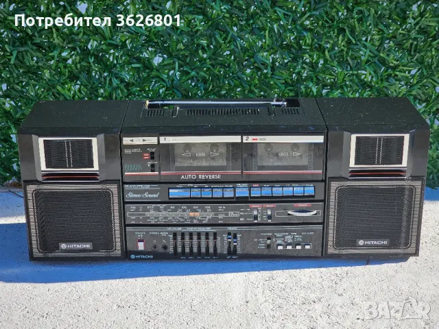 Продавам Касетофон ( HITACHI TRK-W550E ) , снимка 2 - Радиокасетофони, транзистори - 48414846