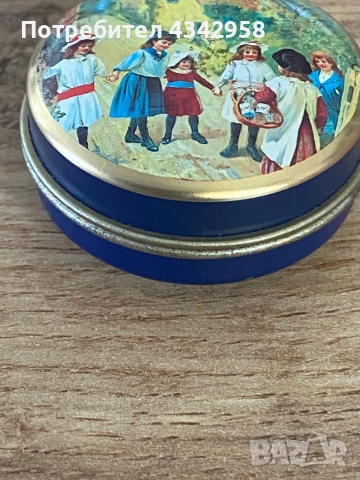 Английска метална ретро кутия., снимка 5 - Антикварни и старинни предмети - 51643283