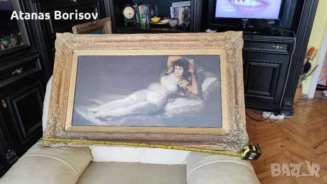 Масло върху платно. Репродукция на картини на Франчески Гоя, снимка 6 - Антикварни и старинни предмети - 39229274