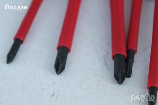 Магнитна отвертка с 10 накрайника , снимка 3 - Отвертки - 33829712