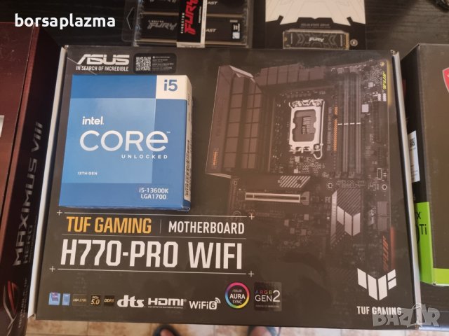  ASUS TUF Gaming H770-Pro WiFi, Intel H770 Mainboard - Sockel 1700, DDR5, снимка 1