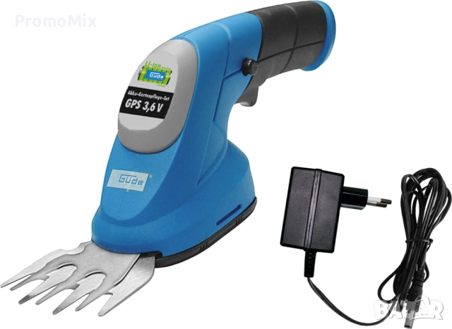 Акумулаторна ножица за трева и храсти Gude GPS ‎95506 3.6V 1.5Ah ножица за трева 2в1, снимка 6 - Градинска техника - 52493098