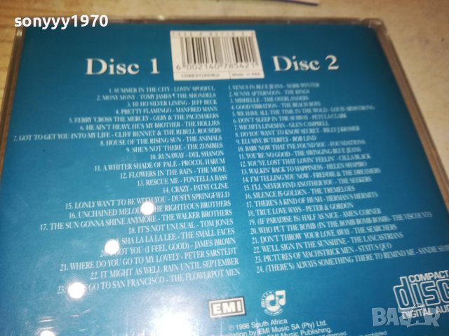 SIXTIES X2CD EMI MADE IN HOLLAND 1810231118, снимка 8 - CD дискове - 42620610