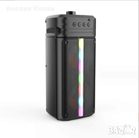 Преносима тонколона с акомулаторна батерия, микрофон и дистанционно , снимка 4 - Тонколони - 51376328