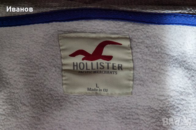 Суитшърт Hollister - L, снимка 5 - Суичъри - 44202521