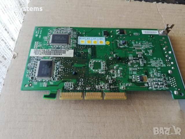 Видео карта NVidia GeForce 4 Creative (8877 VER:100 ) 64MB DDR 128bit AGP, снимка 7 - Видеокарти - 39153149