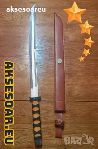 Нов тренировъчен меч катана за декорация и украса на дома и двора декоративни оръжия аксесоари защит, снимка 13 - Форми - 48665811