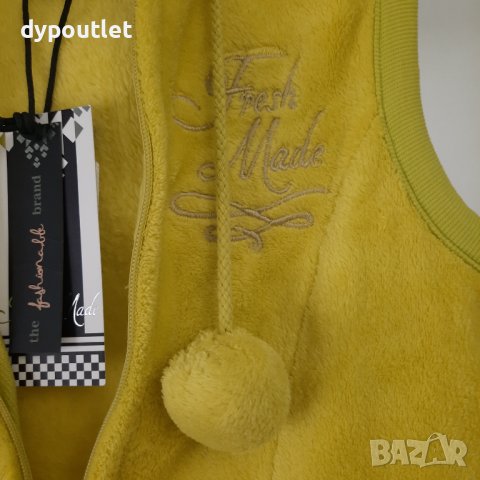 Fresh Made - дамски поларен елек с качулка, размери -  S, M и XL., снимка 6 - Елеци - 39501144