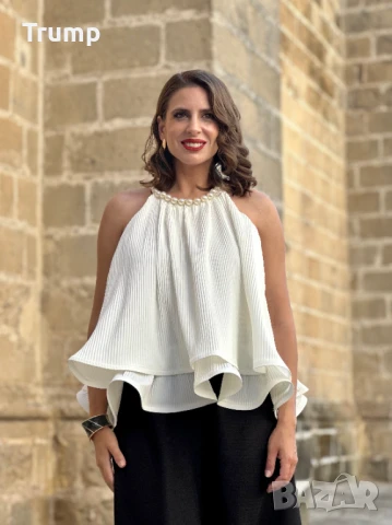 За вашият повод! Елегантен солейлиран потник, снимка 4 - Потници - 51386238