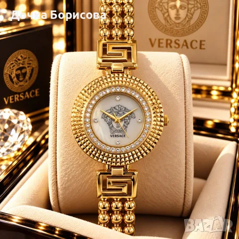 VERSACE дамски часовник с кристали