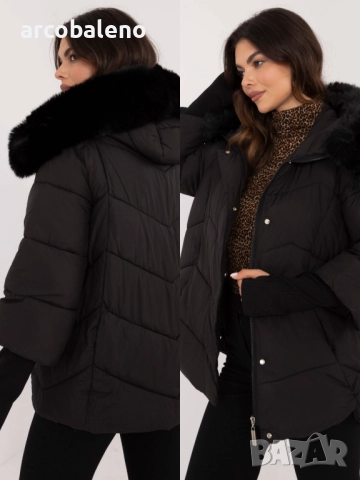 Дамско ватирано зимно яке, 5цвята , снимка 10 - Якета - 51827113