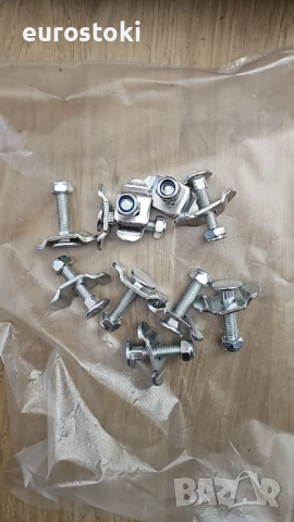 40/60 мм анкерни болтове с винтове за такелажни релси на въздушни линии, снимка 10 - Аксесоари и консумативи - 51672075