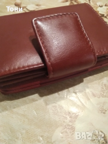Ново Дамско Портмоне Изцяло от Естествена Кожа , снимка 11 - Портфейли, портмонета - 52181699