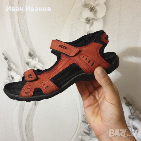 туристически сандали Ecco Anatomical  toe grip area номер 38, снимка 2 - Сандали - 40981942