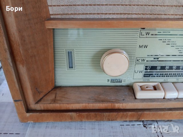 Bernau/Nauen RFT DDR/ГДР Радио 1960г, снимка 6 - Радиокасетофони, транзистори - 42170421