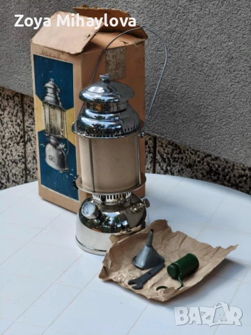 Продавам колекционерска петромакс лампа HASEG ​, снимка 4 - Антикварни и старинни предмети - 51385519