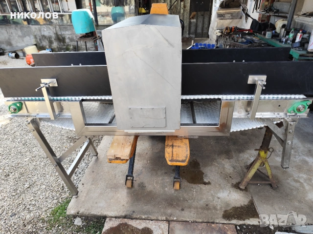 Транспортна лента с металдетектор, снимка 2 - Индустриална техника - 53768948