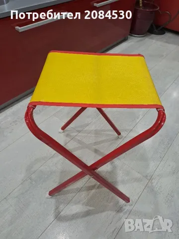 Сгъваем стол (до 85кг), снимка 8 - Столове - 49343024