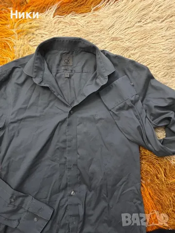 Calvin Klein-оригинална мъжка риза, снимка 2 - Ризи - 49176909
