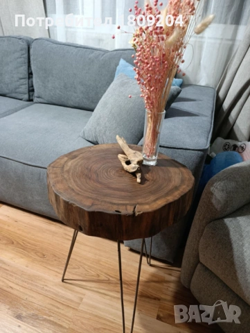 помощна масичка от орех, снимка 4 - Маси - 53197574