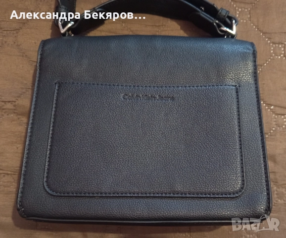Дамска чанта Calvin Klein Jeans minimal monogram top handle 22 , снимка 4 - Чанти - 52711304