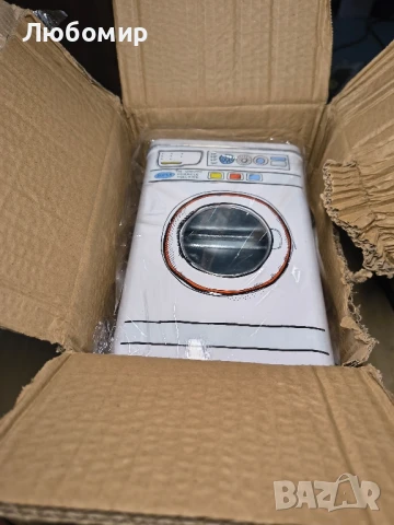 Метална кутия за перилен препарат, AMRINUGL, дизайн на пералня, снимка 5 - Перални - 50616273