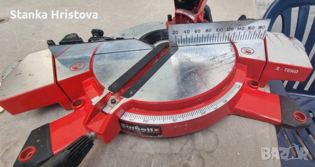 Акумулаторен Настолен циркуляр Einhell TE MS 18/210LI., снимка 7 - Други инструменти - 52135854