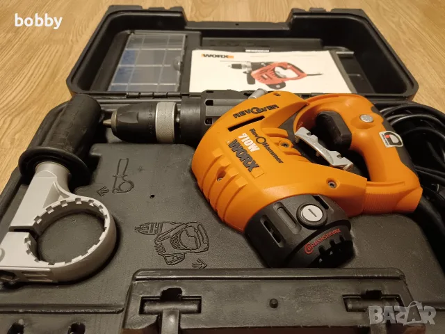 Ударна дрелка Worx WX300K, снимка 2 - Бормашини - 56226804