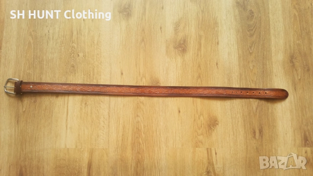 BELT LEATHER MADE IN USA размер S / M колан естествена кожа - 1958