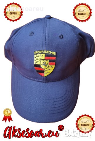 Шапка с козирка бродирана 3D емблема лого на кола BMW Audi Mercedes Ford Skoda Porsche Subaru Volksw, снимка 2 - Шапки - 41379272