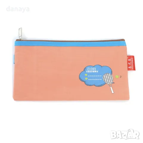 5886 Ученически несесер за моливи и химикалки с място за надписване, снимка 2 - Ученически пособия, канцеларски материали - 50201476