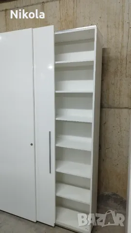 Двукрил гардероб с плъзгащи се врати 140 /32 /232 см офис шкаф за документи, снимка 16 - Шкафове и рафтове - 47930964