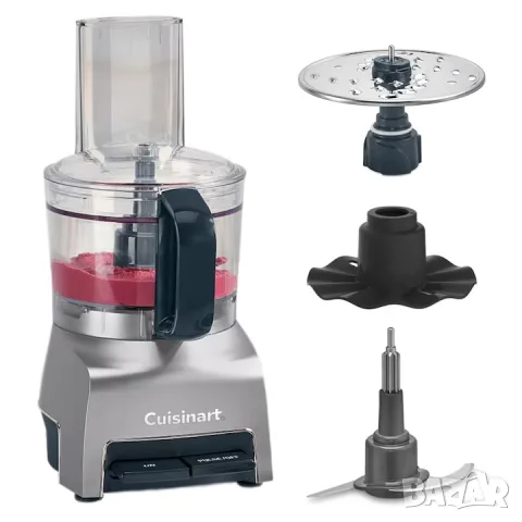 Кухненски робот Cuisinart Flexprep, 1,1 л, 1000 W, инокс, мултифункционален