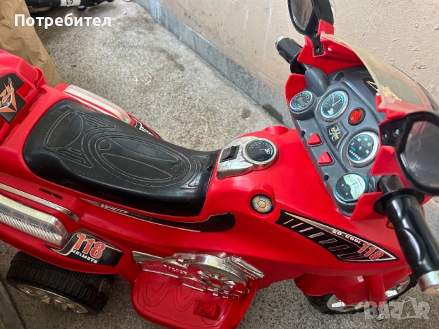 Детски Акумулаторен мотор за деца със звуци и светлини, снимка 3 - Детски велосипеди, триколки и коли - 51466267