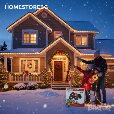 Коледен LED маркуч за външна и вътрешна декорация в различни дължини. , снимка 5 - Декорация за дома - 52208912