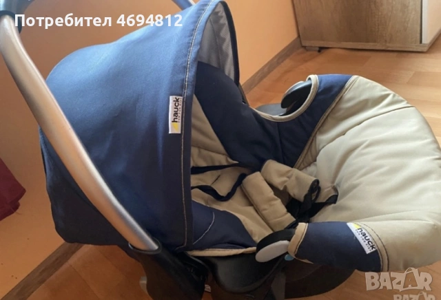 Кошче за бебе за кола или количка Hauck, снимка 2 - Столчета за кола и колело - 53407694