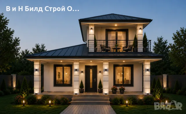 СГЛОБЯЕМА КЪЩА – 51 м² | 2 ЕТАЖА | 2 СПАЛНИ | ВЕРАНДА И ТЕРАСА