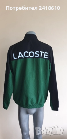 Lacoste Full Zip Multi Mens Size 5 - L НОВО! ОРИГИНАЛ! Мъжко Горнище с цял Цип!, снимка 4 - Спортни дрехи, екипи - 51924558
