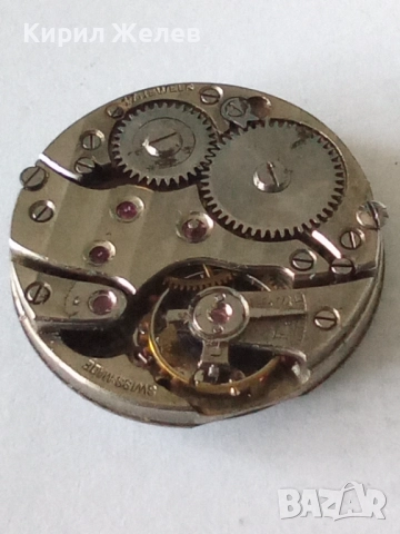 Механизъм с циферблат от стара ръчен часовник 51400, снимка 7 - Мъжки - 52252545
