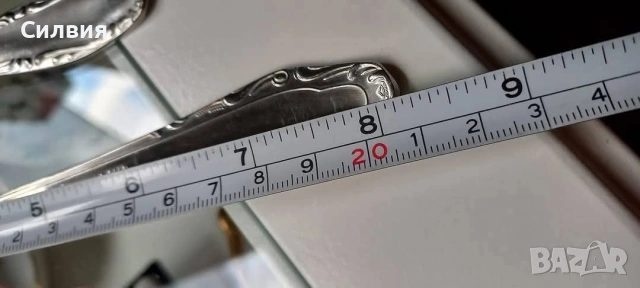 Ретро прибори. Лъжици- голям размер. Комплект от 6бр. руски лъжици. Неръждаема стомана. , снимка 5 - Прибори за хранене, готвене и сервиране - 53722538