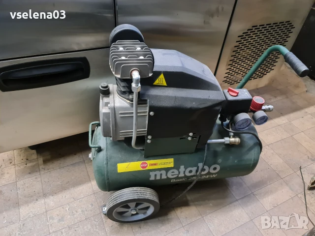 Компресор metabo 25л
