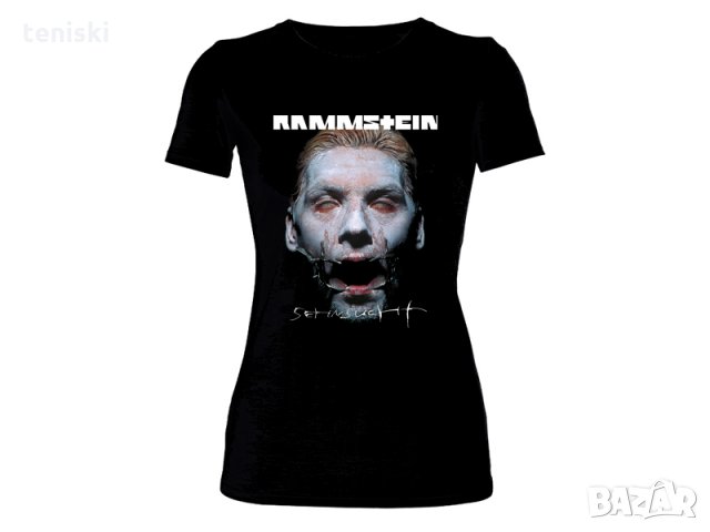  Дамски рок тениски Rammstein 6 модела, снимка 6 - Тениски - 34406109