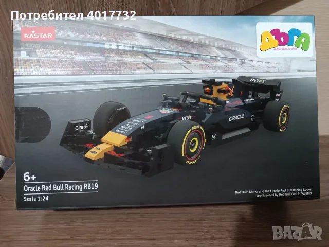 Сглобяема кола Oracle Red Bull Racing RB19, мащаб 1:24, 6+ години