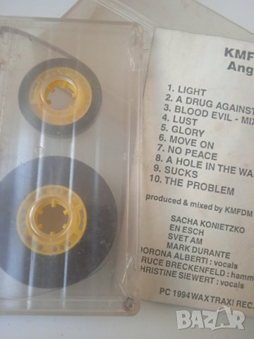 KMFDM – Angst - аудио касета музика, снимка 2 - Аудио касети - 44245234
