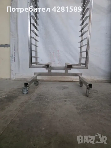 Различни немски колички от неръждаема стомана, снимка 2 - Други машини и части - 53654846