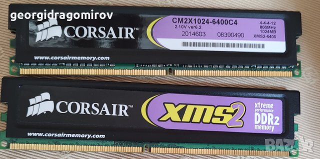 Рампамет Corsair XMS2 DDR2/800