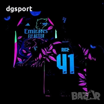 Флуоресцентна футболна фланелка на АРСЕНАЛ#ДЕКЛАН РАЙС#41!, снимка 6 - Футбол - 52064132